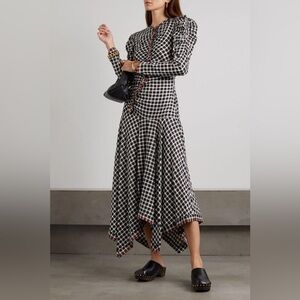 Ulla Johnson Isobel Gingham Maxi Dress